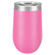 16 oz. Polar Camel Stemless Wine Tumblers-Drinkware-Pink-The Personalization Station