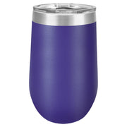 16 oz. Polar Camel Stemless Wine Tumblers-Drinkware-Purple-The Personalization Station