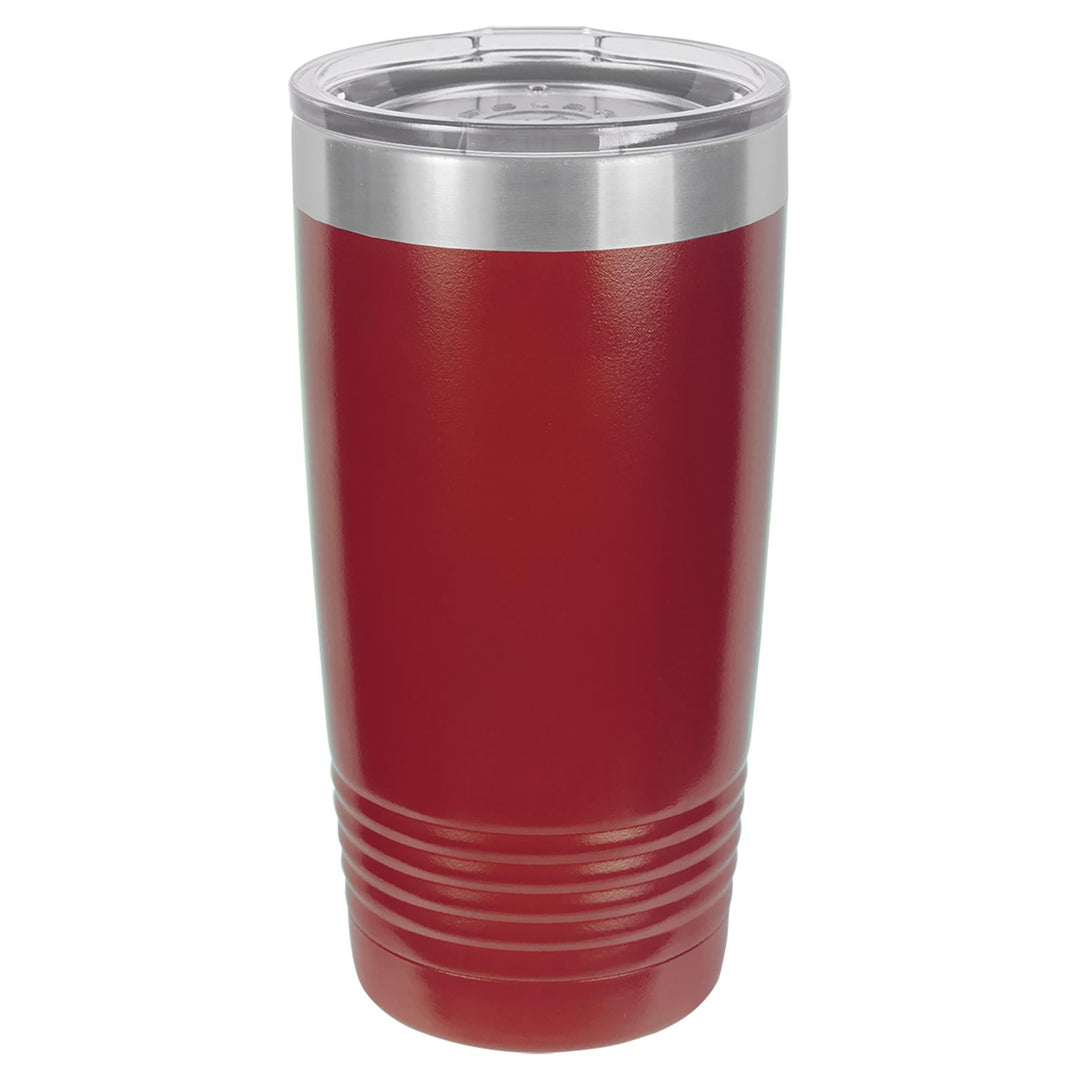 20 oz. Polar Camel Grip Tumblers-Drinkware-Maroon-The Personalization Station