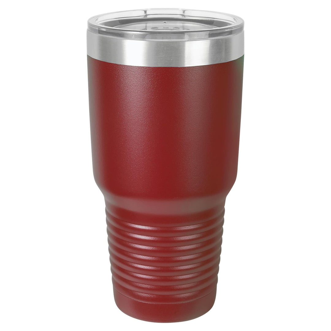 30 oz. Polar Camel Grip Tumblers-Drinkware-Maroon-The Personalization Station