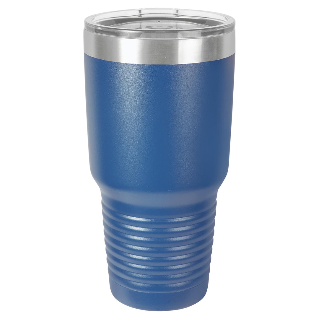 30 oz. Polar Camel Grip Tumblers-Drinkware-Royal Blue-The Personalization Station